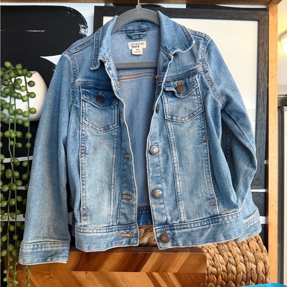Crewcuts by J.Crew Denim Jacket Size 4–5